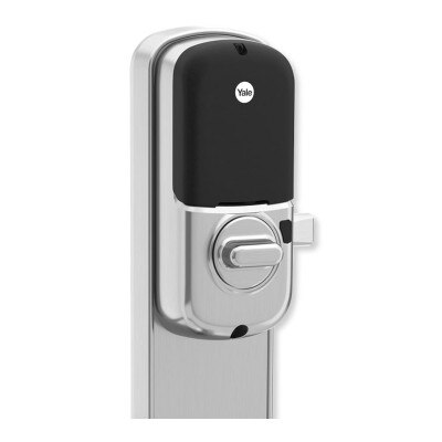Yale Z-Wave Plus Assure Interconnected Lockset with Touchscreen Deadbolt, Norwood Lever, 4", Right-Handed, Satin Nickel